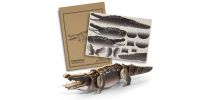 BRANDCRAFT Crocodile Wooden Model