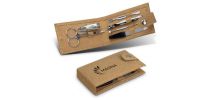 6pc Stainless Steel Cork Manicure Set