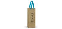 Champagne Ribbon Handle Paper Bag