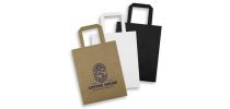 Medium Flat Handle Paper Bag Portrait