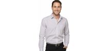 Square Textured Long Sleeve Shirts