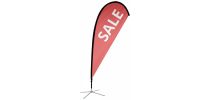 Small Tear Drop Flag Kit