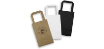 Small Flat Handle Paper Bag Portrait