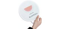 Foldable Fan with Handle ( 1 colour print )