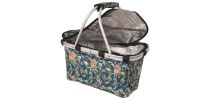 Two Handle Insulated Carry Basket With Zip Lid