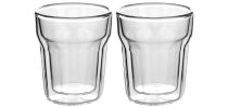 Nove Twin Wall Glass Set of 2  AVANTI