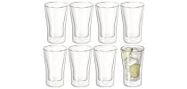 Uno Twin Wall Glass Set of 8 AVANTI