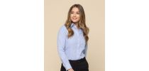 Womens Gingham Long Sleeve Shirts