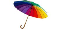Rainbow 106 16 Rib UPF25 Umbrella