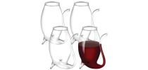 Glass Port Sippers Set of 4 AVANTI