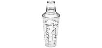 Acrylic Cocktail Shaker AVANTI