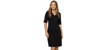 Womens Washable Short Sleeve Dress