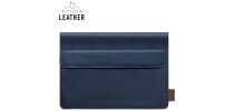 Recycled Leather Laptop Pouch