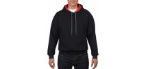 Gildan Heavy Blend Adult Contrast Hooded Sweatshirt