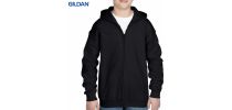 Gildan Heavy Blend Youth Full Zip Hooded Sweatshirt