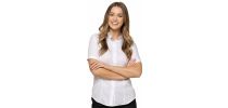 Womens White Short Sleeve Shirts