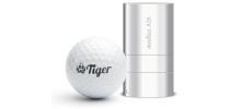 Modico A25 golf ball stamp black ink 25mm round imprint