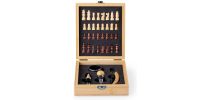 Chess wine set