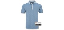 Stretch Pique With Golf Print