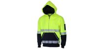 HiVis Segmented Tape Full Zip Hoodie