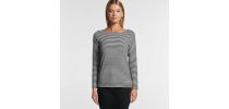 Wo'S Bowery Stripe L/S Tee