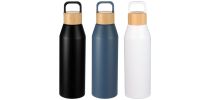 Aspen Recycled Bottle with Bamboo Lid - 1L