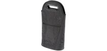 Slate Two Bottle Insulated Wine Cooler & Carrier