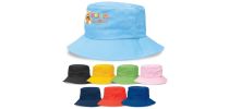Kids Twill Bucket Hat w/Toggle