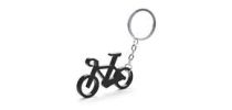 Keychain bicycle shaped