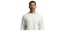 Mens Heavy Faded Long Sleeve Tee