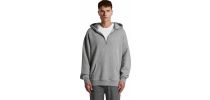 Mens Realx Half Zip Hood