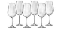 Waterfall Wine Glass 550ml Set of 6
