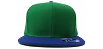 Flexfit Flatpeak Green Two-Tone Cap