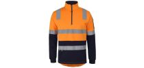 JB's 1/2 ZIP AUST. RAIL (Day & Night) FLEECE SWEATER