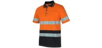 Hi Vis (D+N) Short Sleeve Cotton Polo