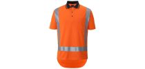 Hi Vis (Day & Night) SHORT SLEEVE NON CUFF TTMC-W TRADITIONAL POLO