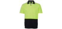 Hi Vis S/S NON BUTTON POLO