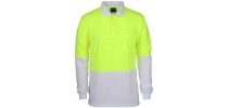 Hi Vis Long Sleeve Trad Polo