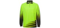 Hi Vis LONG SLEEVE RIPPA SUB POLO