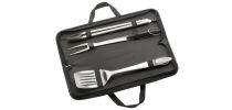 3 Piece Stainless Steel BBQ Set