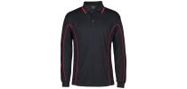 Podium Long Sleeve Piping Polo