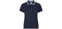 Stretch Pique Solid Shirt with Trim
