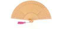 Die-cut Wood Fan