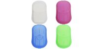 Plastic case with soap sheets Bella