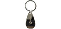 Apri Gunmetal Keychain