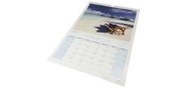 A3 wiro bound wall calendar