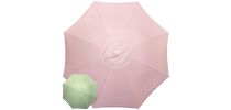 Avoca Vintage220cm 8 Rib UPF50 Beach Umbrella