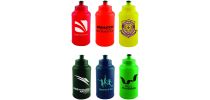 500ml Plastic Sports Drink Bottle with Screw Top Lid