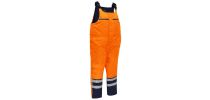 Taped Hi Vis Freezer Bib & Brace Coverall