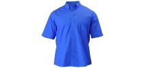 Cross-Dyed Business Shirt - Short Sleeve W/ Pocket